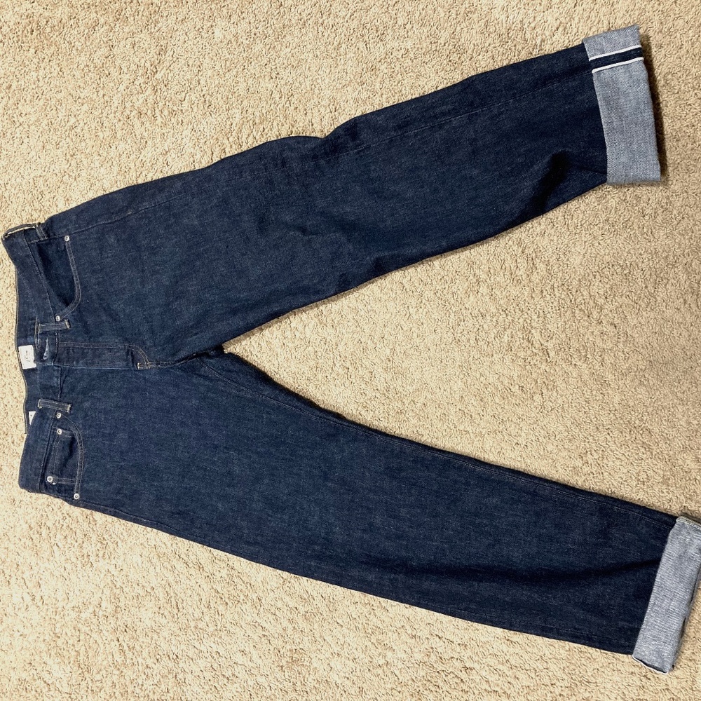 NEW WITH TAGS J. Crew Japanese Selvedge Denim 32x34 Retails for $168